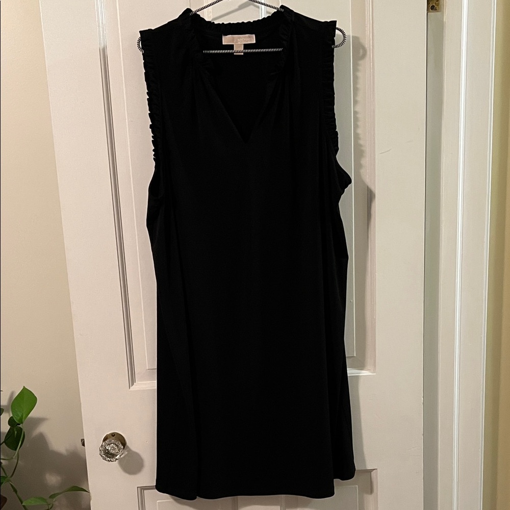 MICHAEL Michael Kors Black Sleeveless Mini Dress